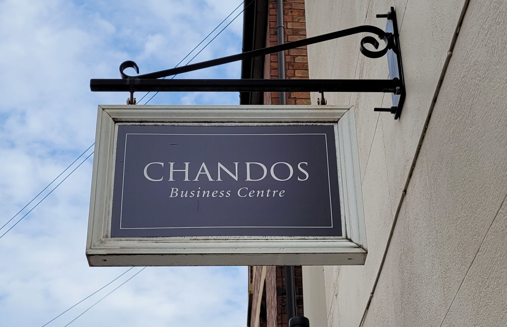 Chandos Business Centre sign